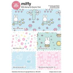 Miffy- Springtime- craft cotton