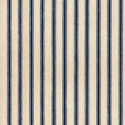 Black stripe cotton canvas ticking