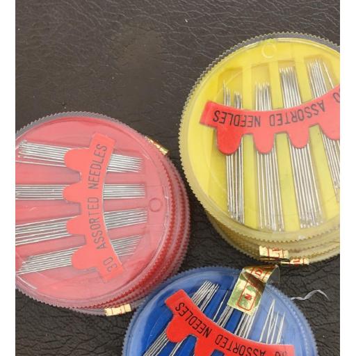 Hand sewing needles - mixed household