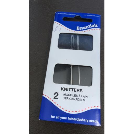 Hand sewing needles - knitters needles