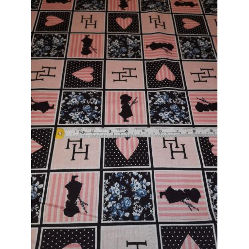 Holly Hobby patchwork print, pink and black.jpg