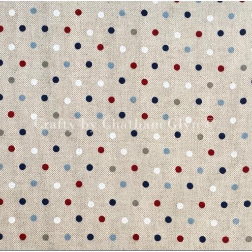 Spot linen look canvas by Chatham Glyn