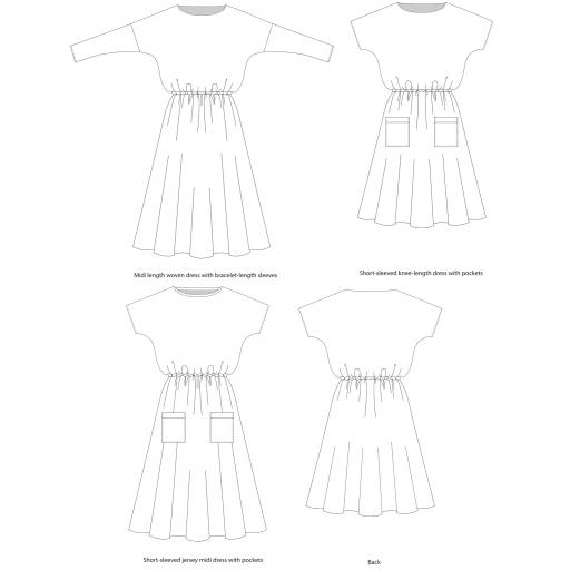 Lotta dress- Sewing pattern by Tilly and the Buttons
