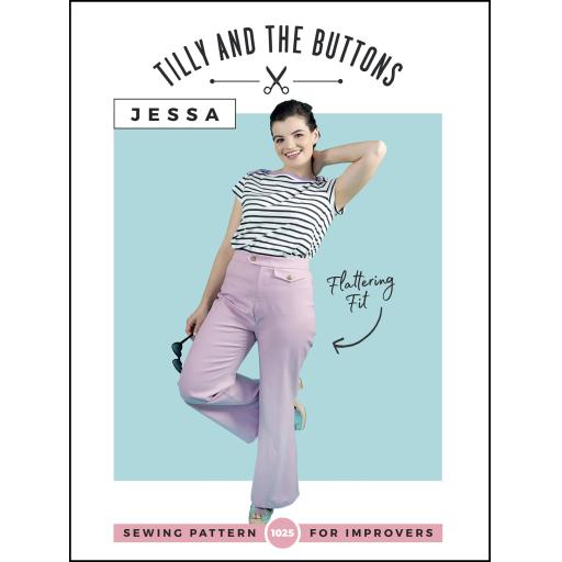 Jessa Trousers by Tilly and the Buttons