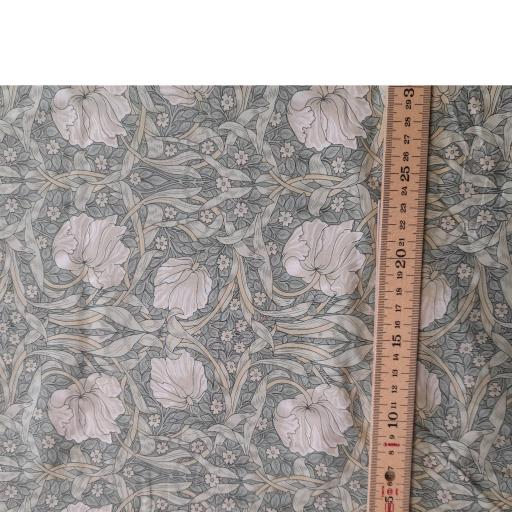 Sage green Arts and Crafts Pima Cotton Lawn-Lightweight woven fabric-Ideal for dressmaking- Free postage