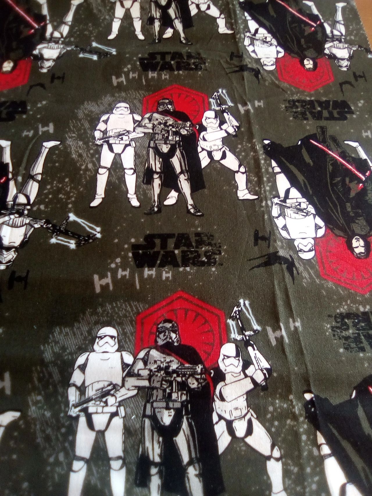 Star Wars licensed fabrics reduced by £3/m