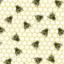Honey Bees cotton poplin fabric Swatch