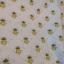 Bees cotton poplin fabric Swatch